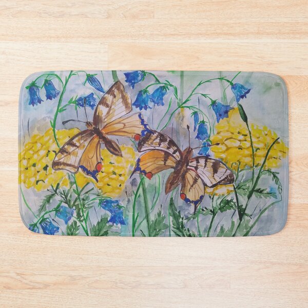 Item preview, butterflies in flowers designed and sold by Natairbrush.
