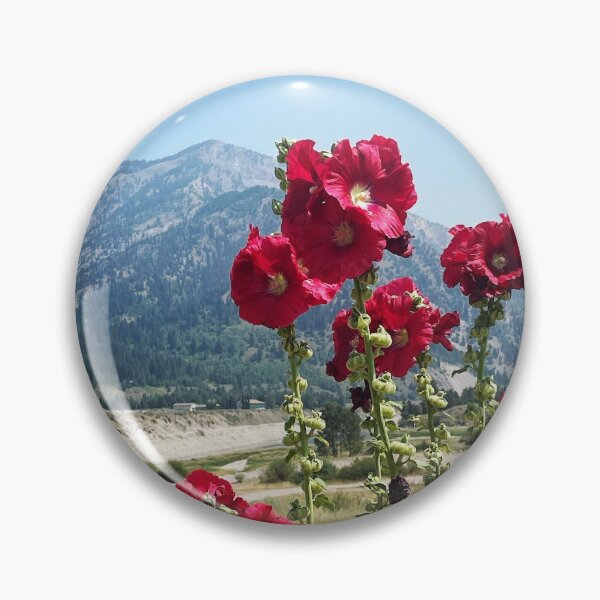 Item preview, Hollyhocks designed and sold by roadwarriorart.