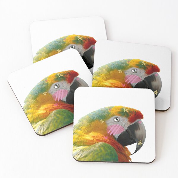 Item preview, Kawaii Parrot designed and sold by JustSomeWorms.
