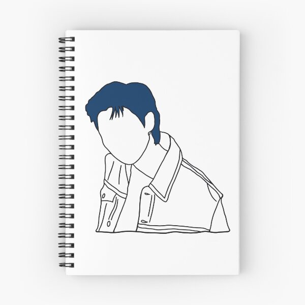 Item preview, BTS Namjoon RM Butter Blue Hair designed and sold by Moonchildstale.