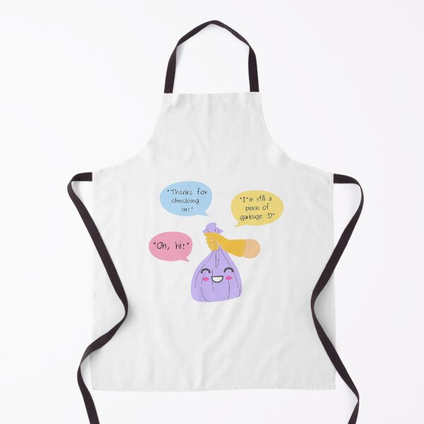 Item preview, Oh Hi Thanks for Checking In Im Still a Piece of Garbage Purple - Funny quote designed and sold by Teetee94.