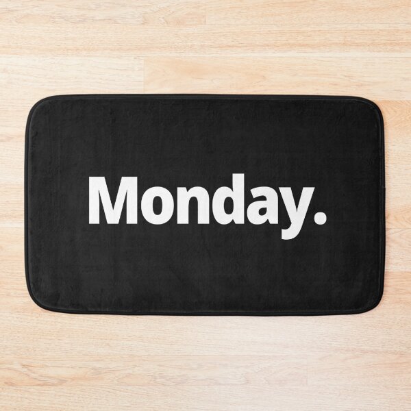 Item preview, Monday. designed and sold by WittyChest.