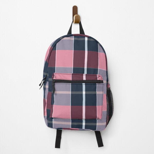 Item preview, Classic Pink Navy White Plaid designed and sold by PSCSCo.