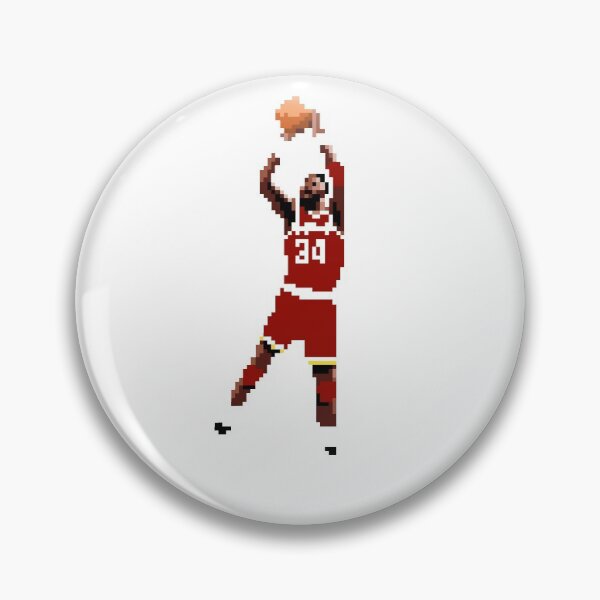 Item preview, Hakeem Olajuwon Pixel Shot Qiangy designed and sold by qiangdade.