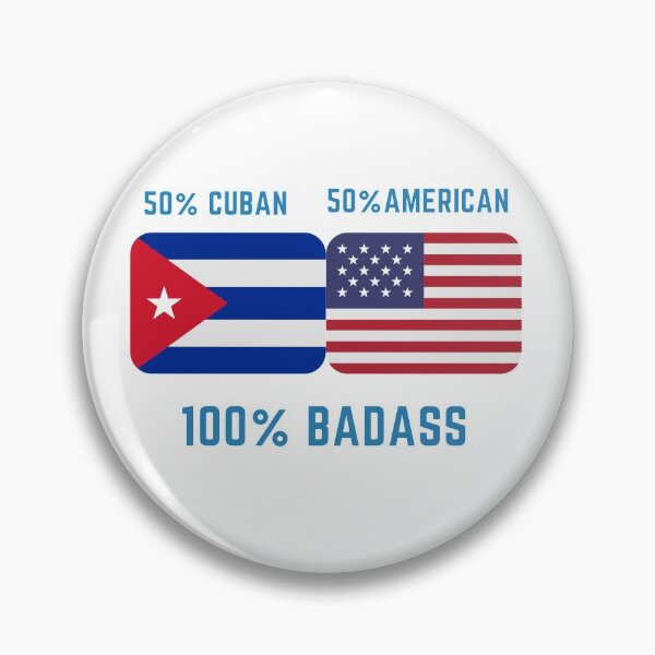 Item preview, 50% Cuban 50% American 100% badass designed and sold by 2Cheesy4U.