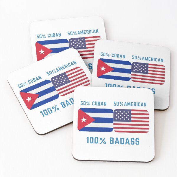 Item preview, 50% Cuban 50% American 100% badass designed and sold by 2Cheesy4U.
