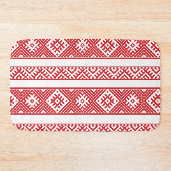 Item preview, Belarusian Ornament - Belarus Flag designed and sold by MintaApparel.