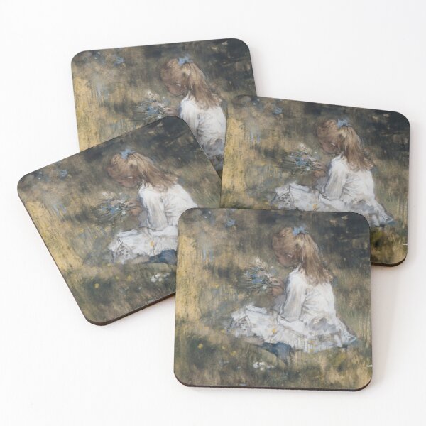 Item preview, painting of a lovely cute sitting girl designed and sold by VIVEK KUMAR RAI.