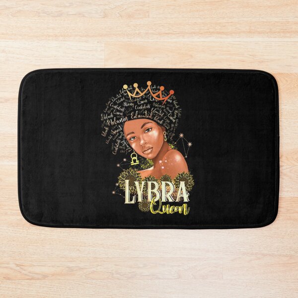 Item preview, Libra Queen Strong Smart Afro Melanin Black Women designed and sold by lxgstore.