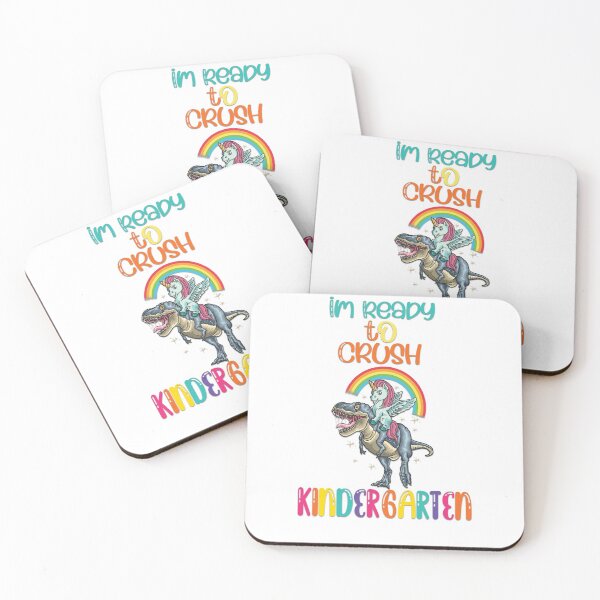 Item preview, I'm Ready To Crush Kindergarten Dinosaur and unicron back to school designed and sold by king's Outfit.
