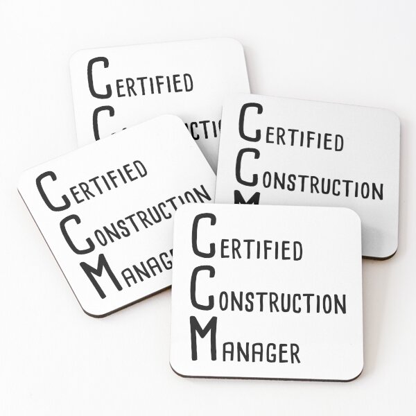 Item preview, Certified Construction Manager designed and sold by InspiredQuotes.