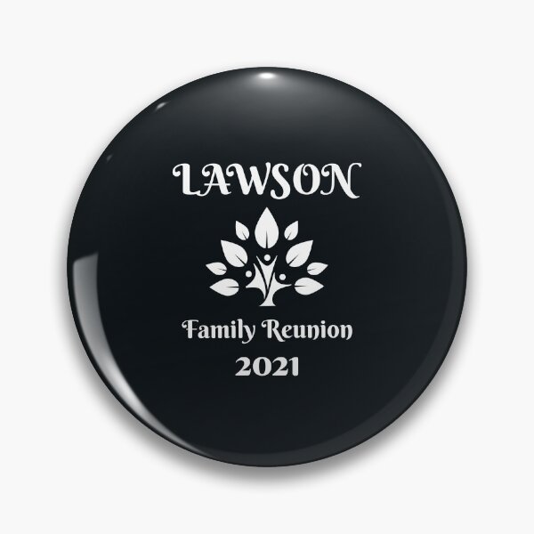 Item preview, Lawson Family Reunion 2021 Art in White designed and sold by KarisCanvasShop.