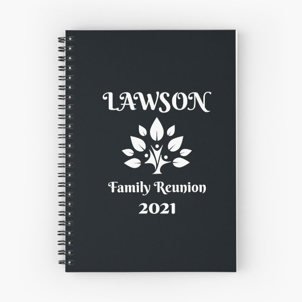 Item preview, Lawson Family Reunion 2021 Art in White designed and sold by KarisCanvasShop.