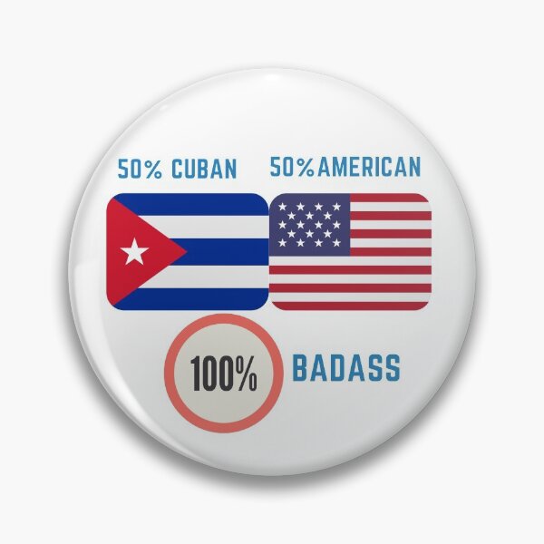 Item preview, 50% Cuban 50% American 100% badass designed and sold by 2Cheesy4U.