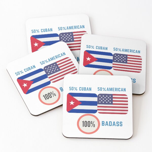 Item preview, 50% Cuban 50% American 100% badass designed and sold by 2Cheesy4U.
