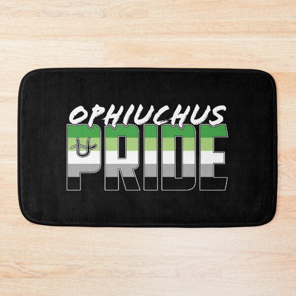 Item preview, Ophiuchus Aromantic Pride Flag Zodiac Sign designed and sold by Patrick Hiller.