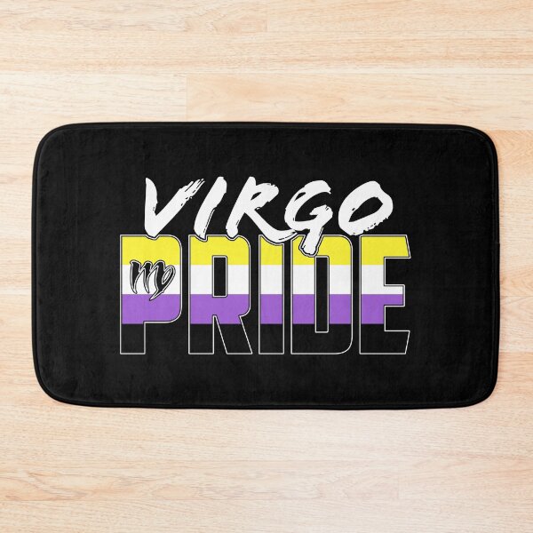 Item preview, Virgo Nonbinary Pride Flag Zodiac Sign designed and sold by Patrick Hiller.