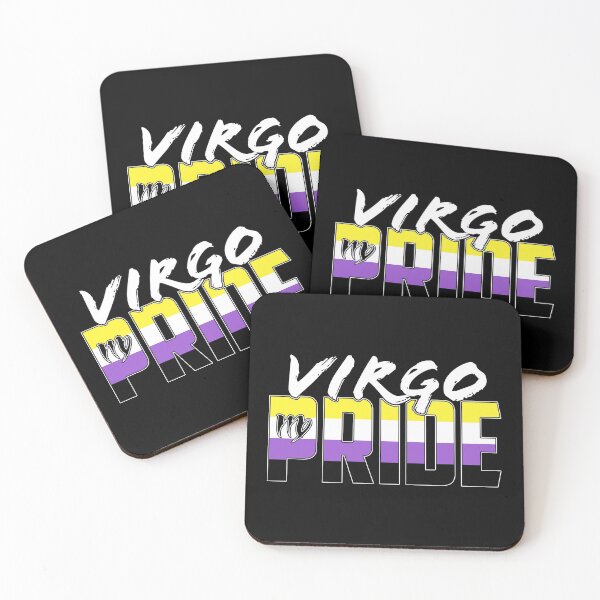 Item preview, Virgo Nonbinary Pride Flag Zodiac Sign designed and sold by Patrick Hiller.