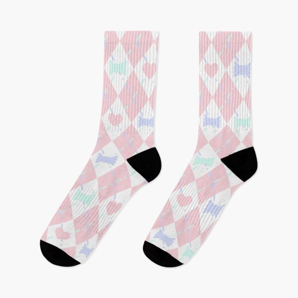 Aperçu de l'œuvre Joli motif Argyle Candy Pastel créée et vendue par ArtByViq.