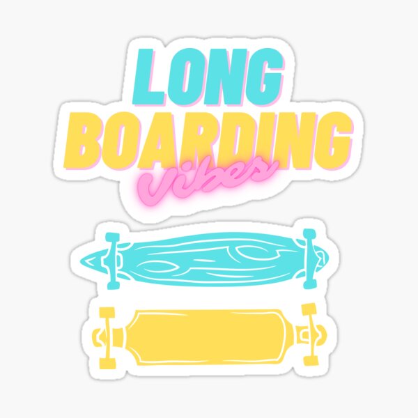 Item preview, Longboarding Vibes V2 designed and sold by MaverickCZ.