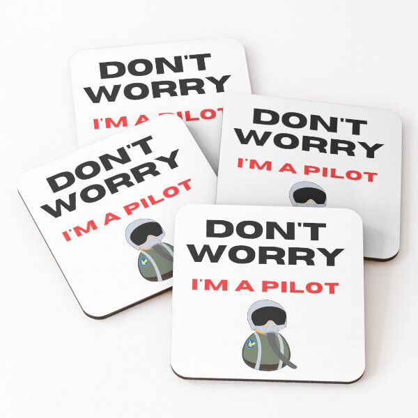 Item preview, Don't Worry I'm a Pilot designed and sold by Sharonmobile.