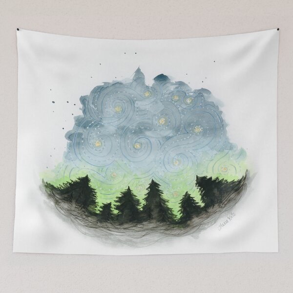 Item preview, Night Sky designed and sold by tessakatecreate.