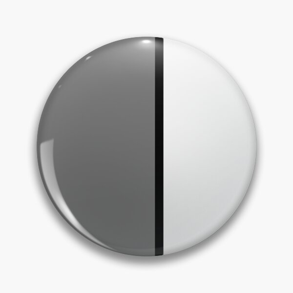 Item preview, half gray half black white black line designed and sold by Seatzy.