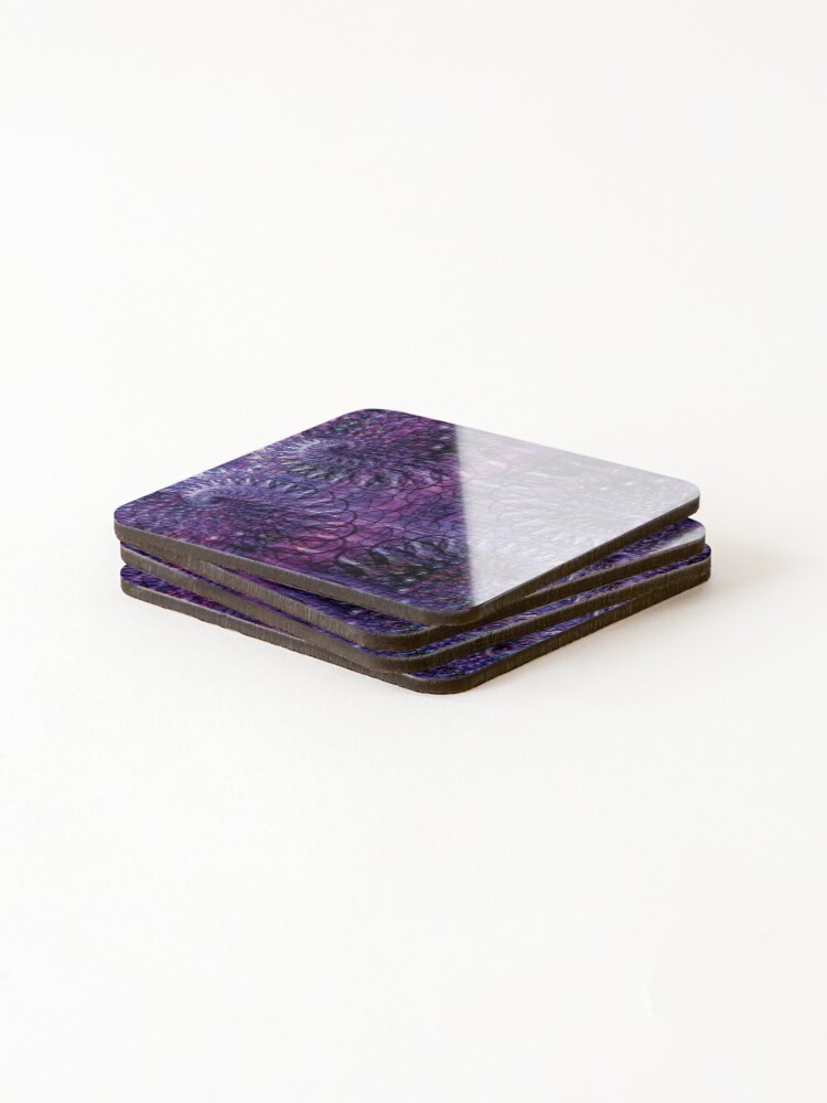 Thumbnail 4 of 5, Coasters (Set of 4), Parallel Dimension designed and sold by PASHMAMA.