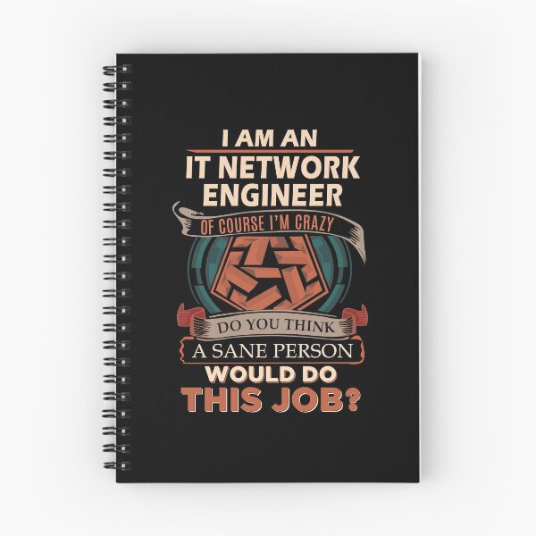Item preview, It Network Engineer T Shirt - Sane Person Gift Item Tee designed and sold by merystowe1.