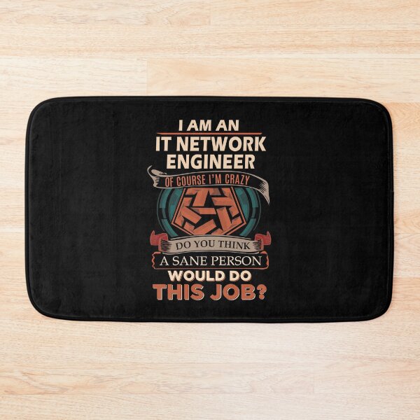 Item preview, It Network Engineer T Shirt - Sane Person Gift Item Tee designed and sold by merystowe1.
