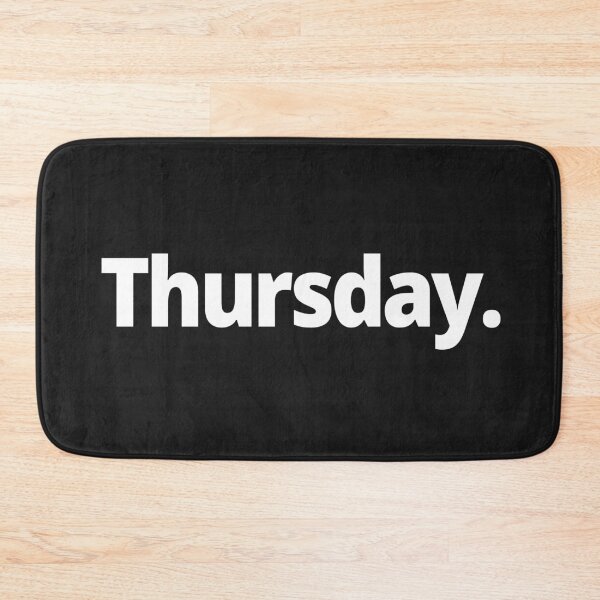 Item preview, Thursday. designed and sold by WittyChest.