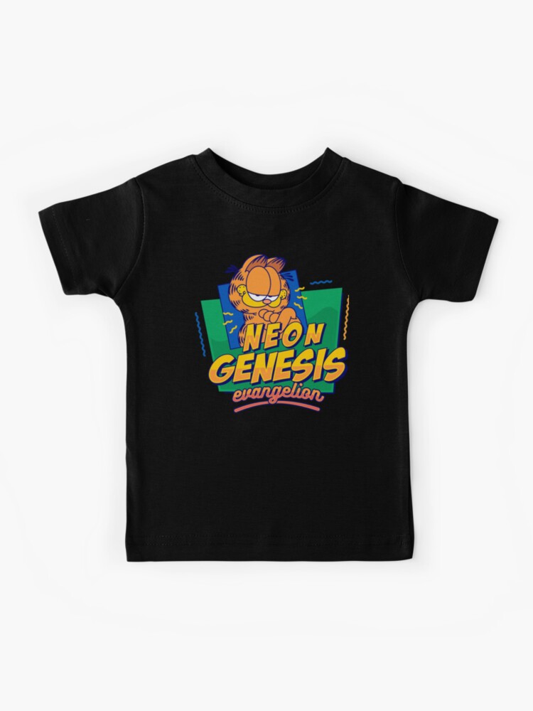 redbubble neon genesis evangelion garfield