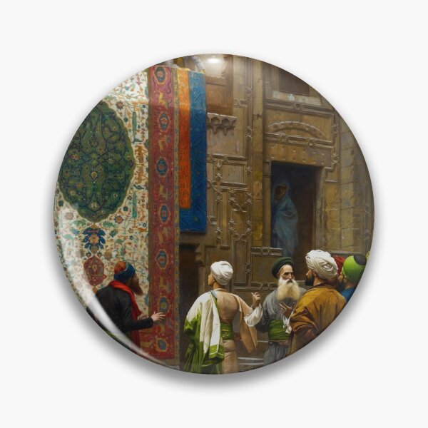 Artikelvorschau, Der Teppichhändler von Gerome entworfen und verkauft von academic-art.
