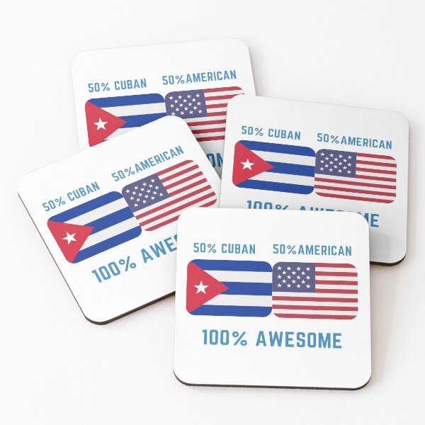 Item preview, 50% Cuban 50% American 100% awesome designed and sold by 2Cheesy4U.