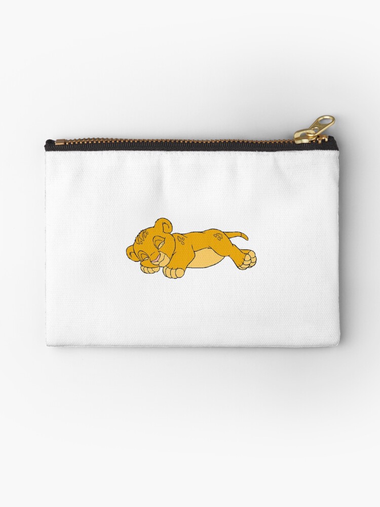 baby simba cartoon sleeping