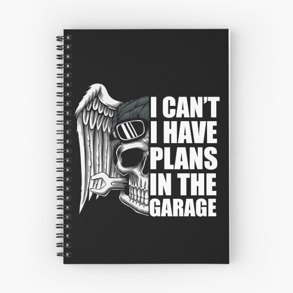 Item preview, I Can't I Have Plans In The Garage - Fun Motorcycle Mechanic designed and sold by odrito.