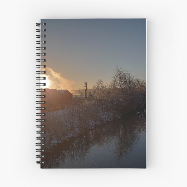 Item preview, Sunrise from a Bridge Over the River Clyde designed and sold by FlikeNoir.