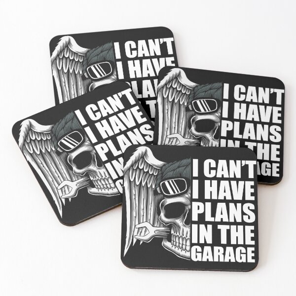 Item preview, I Can't I Have Plans In The Garage - Fun Motorcycle Mechanic designed and sold by odrito.
