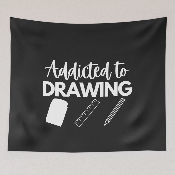 Item preview, Addicted to Drawing designed and sold by patrick10reyes.
