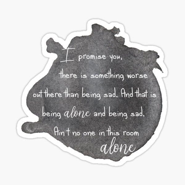 Item preview, No one is alone designed and sold by Wenby-Weaselbee.