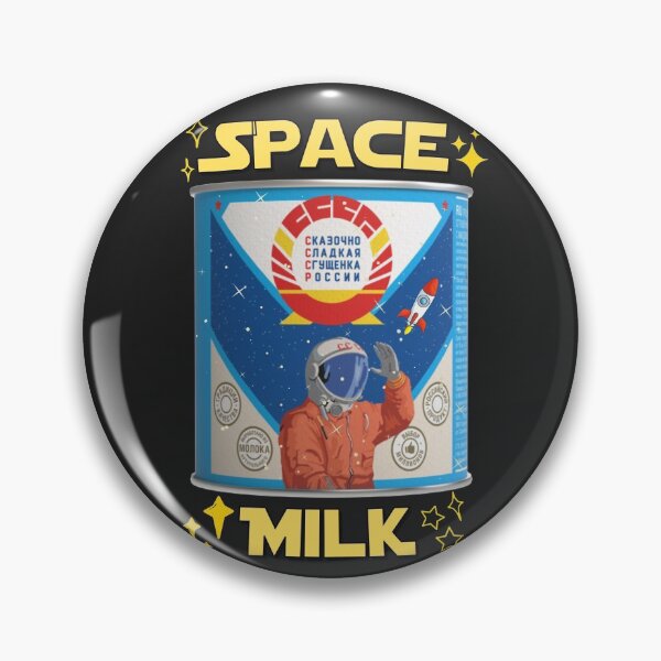 Item preview, Space Condensed Milk Astronaut designed and sold by QlickDesign.