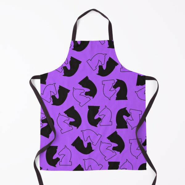 Item preview, Chess Knight in Purple Background designed and sold by Pearl-Island.