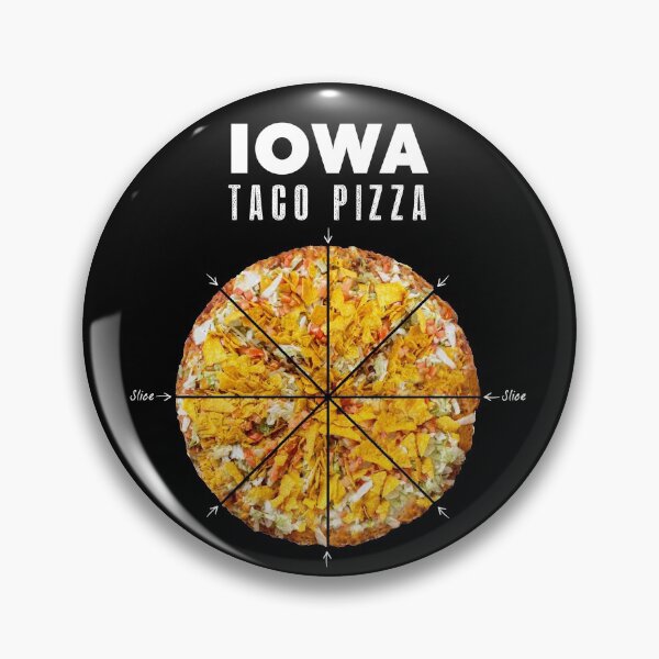 Item preview, Iowa Taco Pizza designed and sold by twHistory.