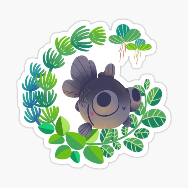 Black Moor Sticker