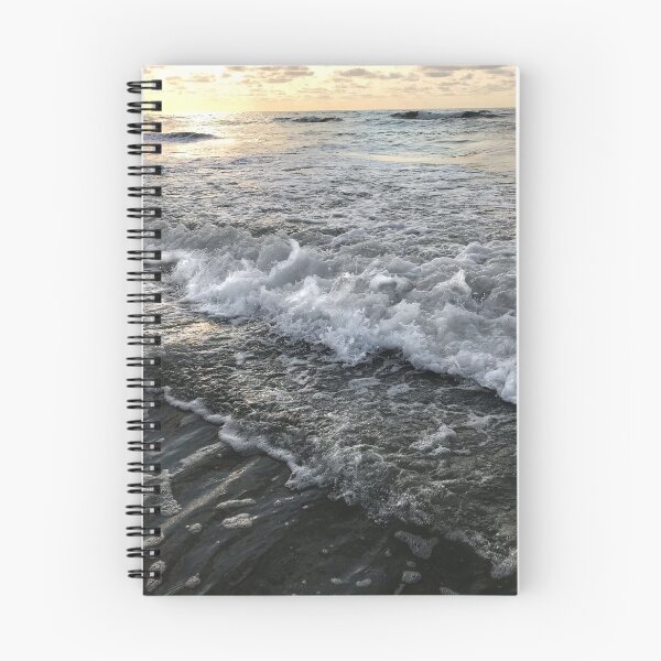 Item preview, Ocean Waves Crashing in the Morning designed and sold by LeslieMac713.