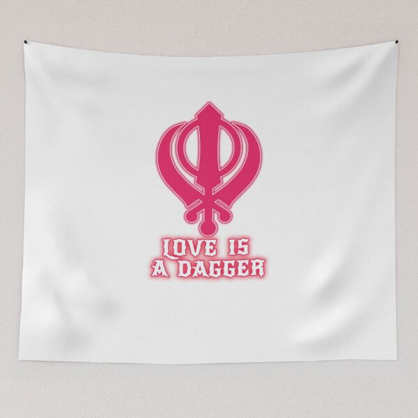 Item preview, Love is a Dagger designed and sold by PodiShawna.
