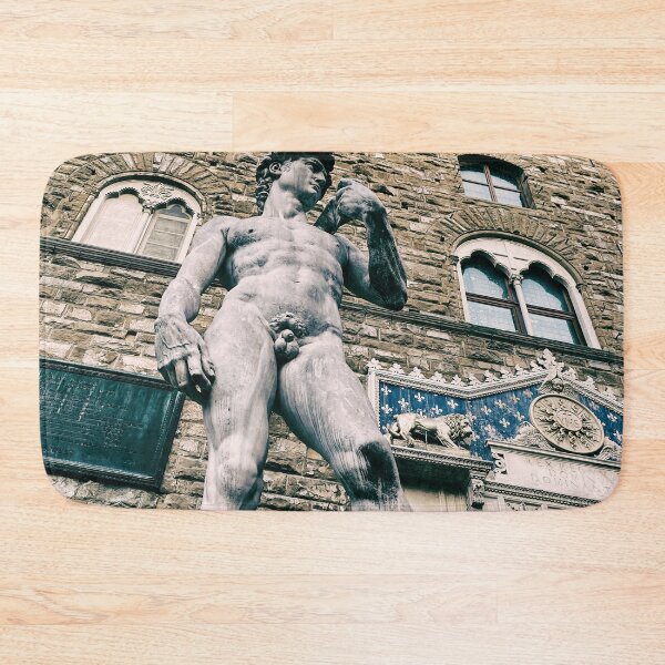 Item preview, Michelangelo's David Statue, Piazza della Signoria, Florence, Italy designed and sold by WorldLandscapes.