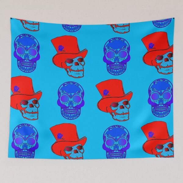 Item preview, Skull Mania Pattern designed and sold by EdwardMonet.