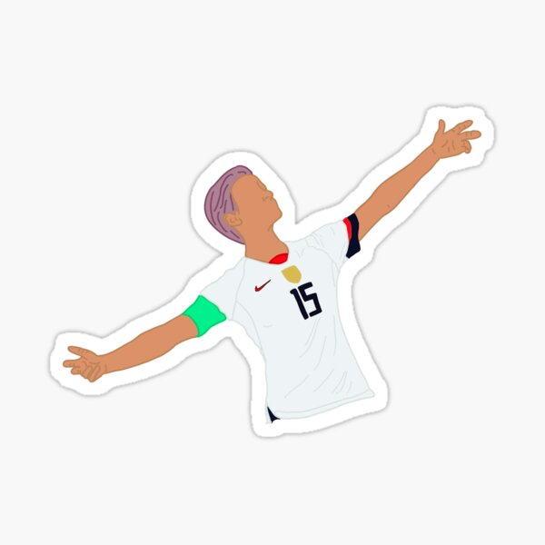 Megan Rapinoe Sticker For Sale By Hannahxcurran Redbubble 