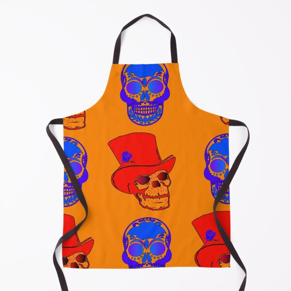 Item preview, Halloween Skull Mania Pattern designed and sold by EdwardMonet.